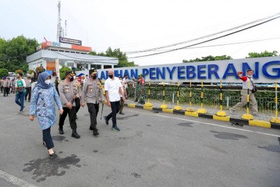 Pantau penyeberangan Ketapang Banyuwangi/Dok Hms