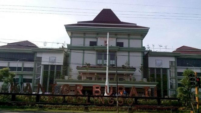 Kantor Bupati Probolinggo, di Jalan Raya Panglima Sudirman Kota Kraksaan. /RMOL Jatim