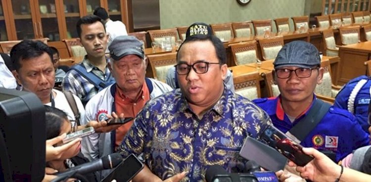 Presiden Konfederasi Serikat Pekerja Seluruh Indonesia (KSPSI), Andi Gani Nena Wea/Net