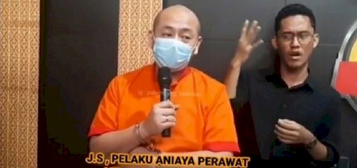 Pelaku penganiaya pada perawat di RS Siloam Palembang/RMOLLampung