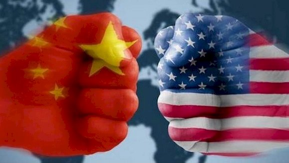 Ilustrasi Amerika Serikat vs China/Net