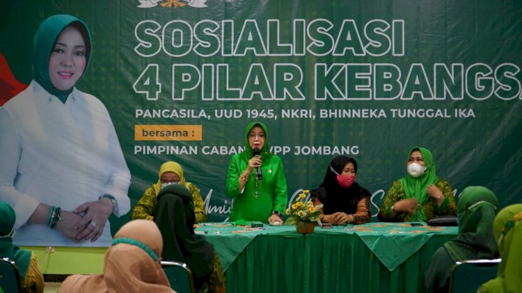 Sosialisasi 4 Pilar di Kantor Muslimat Jombang/Ist