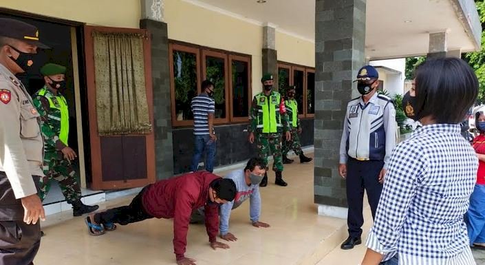 Operasi yustisi gabungan TNI-Polri dan Pemkab Jember/RMOLJatim