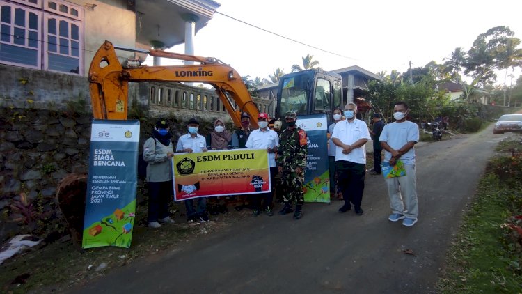 Penyaluran bantuan/Ist