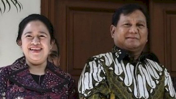 Puan Maharani dan Prabowo Subianto / net