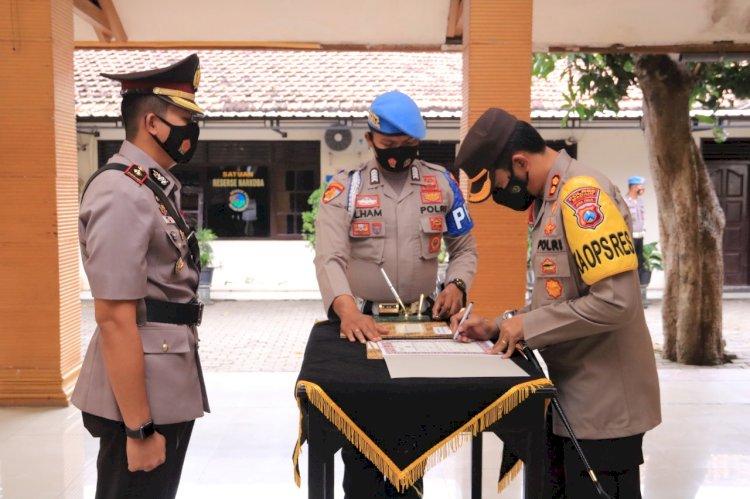 Sertijab Jajaran Polres Madiun dipimpin langsung oleh Kapolres Madiun AKBP Bagoes Wibisono/RMOLJatim