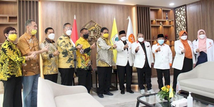 Silaturahim Kebangsaan Partai Keadilan Sejahtera (PKS) dan Partai Golkar/RMOL