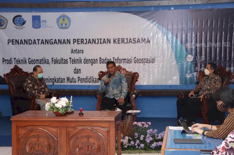 Prodi Teknik Geomatika FT Unitomo Teken PKS dengan BIG