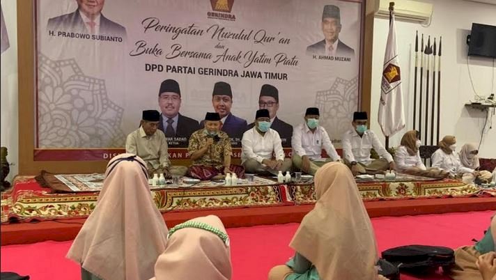 Gerindra Jatim peringati Nuzulul Quran/Ist