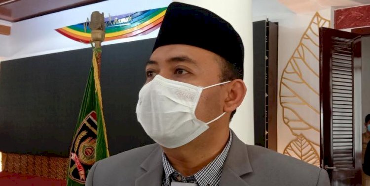 Bupati Ngawi, Ony Anwar saat Hardiknas 2021/Ist