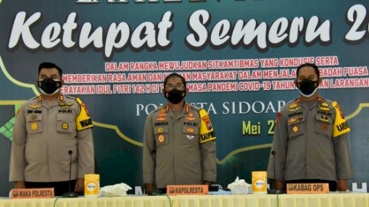 Latpraops Ketupat Semeru di Sidoarjo