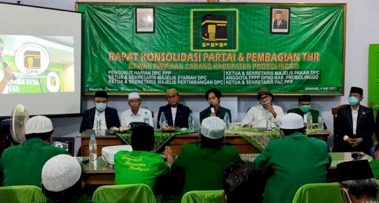 Suasana konsolidasi PPP yang dihadiri Pengurus Nasdem Kabupaten Probolinggo untuk membangun koalisi 2024/RMOLJatim