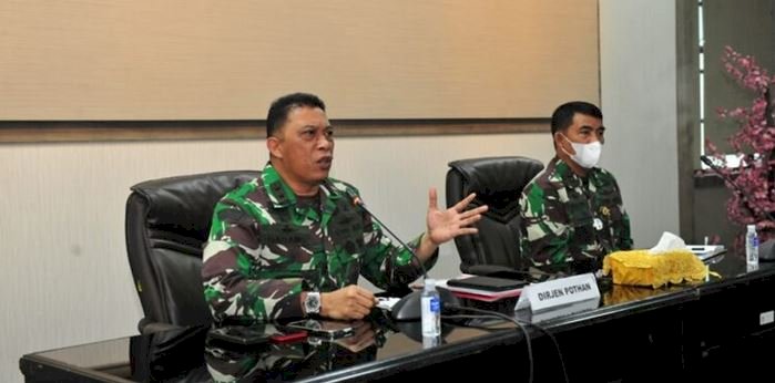 Dirjen Pothan, Mayjen TNI Dadang Hendrayudha memimpin Rapat Koordinasi Panitia Pusat Pembentukan Komponen Cadangan/Net