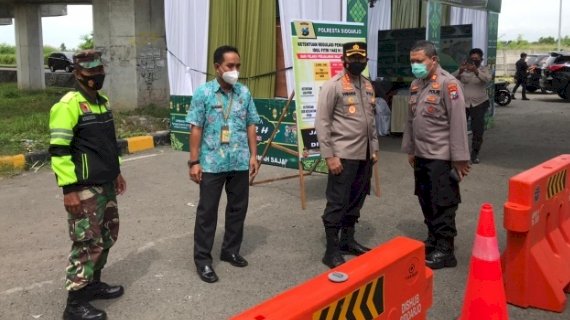Penyekatan di Sidoarjo