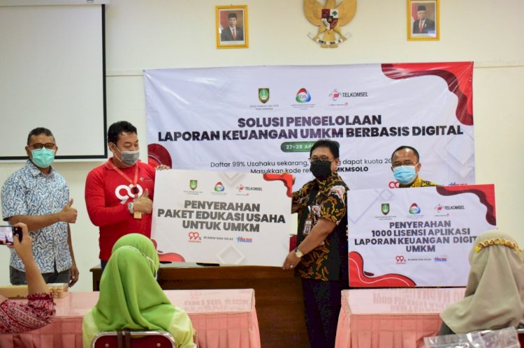 Kolaborasi Telkomsel bersama Pemerintah Kota Surakarta melalui Dinas Koperasi dan UKM/Ist