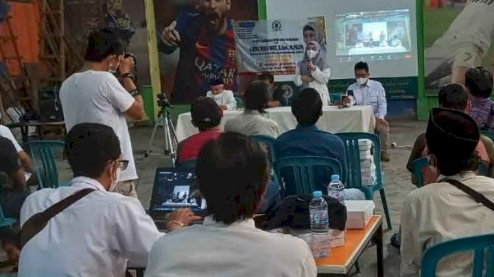 Teks foto: Wakil Ketua Komisi D DPRD kota Surabaya, Ajeng Wira Wati, saat reses di wilayah Dapil Surabaya 1/RMOLJatim