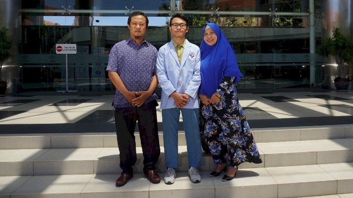 Muhammad Arya Putra Pratama selaku salah satu penerima program Beasiswa Gojek 2020/Ist