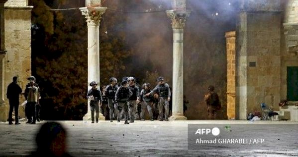 Penyerangan Masjid Al-Aqsa oleh militer Israel/Net