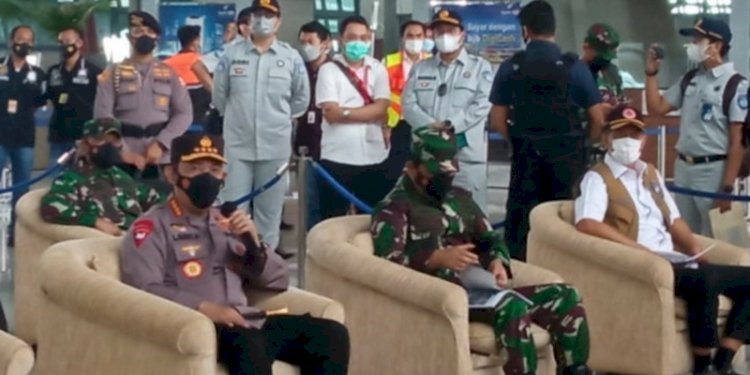 Kapolri Jenderal Listyo Sigit di Bandara Soekarno Hatta/Net