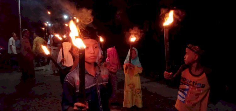 Takbir keliling kampung ala Ngawi/RMOLJatim