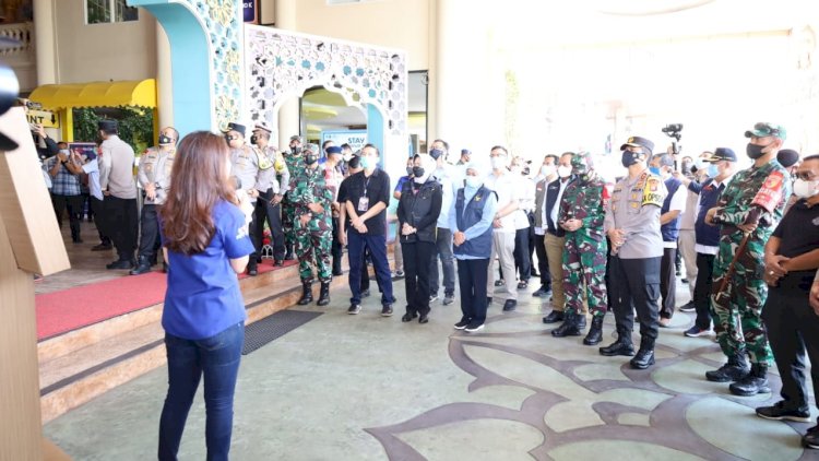Forkopimda Jatim cek protokol kesehatan/ ist