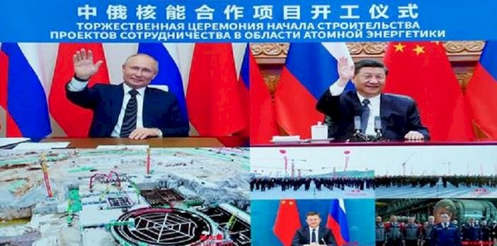 Peluncuran pembangunan proyek PLTN oleh Rusia dan China/Net