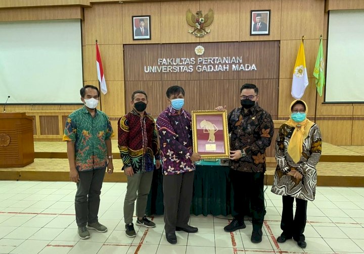 Kerjasama pengembangan pertanian dengan Universitas Gajahmada/Ist