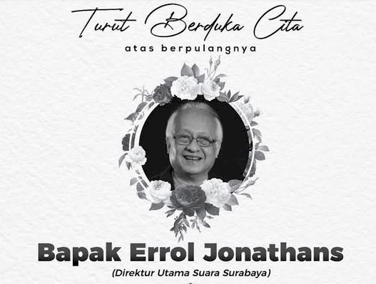 Direktur Utama Radio Suara Surabaya, Errol Jonathans/ist