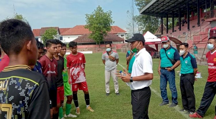 Pelaksanaan seleksi Timnas U-16 di Stadion Ketonggo Ngawi/RMOLJatim