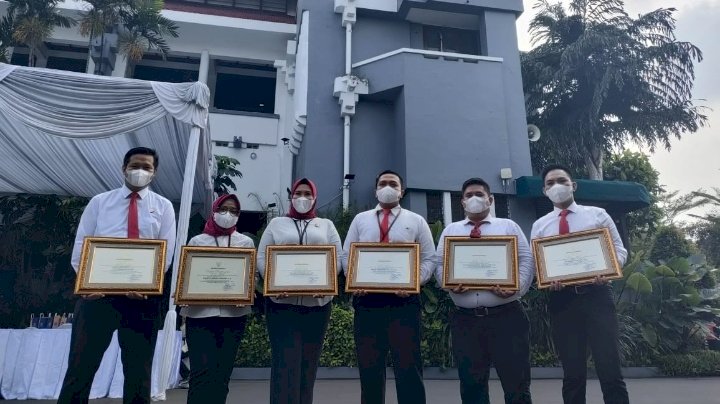 ini 6 dari sembilan jaksa Kejari Tanjung Perak yang menerima pengetahuan dari Wali Kota Eri/RMOLJatim