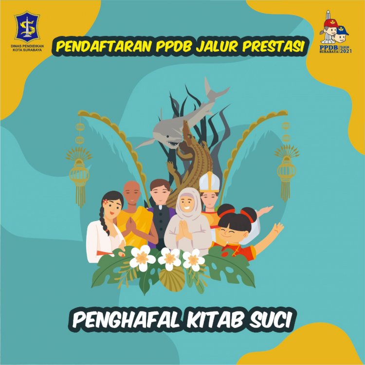 Laman PPDB jalur prestasi penghafal kitab suci/net