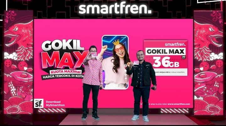 Peluncuran Smartfren GOKIL MAX/Ist