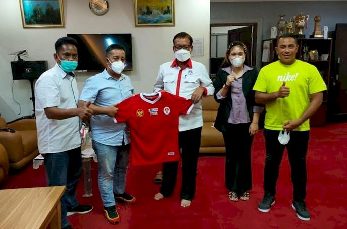 Jersey terbaru Timnas Pelajar Kemenpora U15/RMOLJatim 
