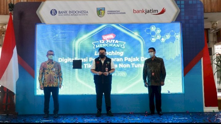 Kerjasama layanan digital di Kediri/Ist