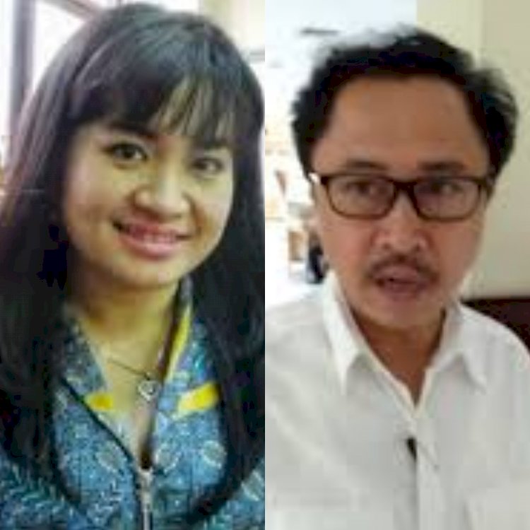 Anggota Komisi D DPRD Surabaya Herlina Harsono Njoto dan Ketua Komisi C DPRD Surabaya Baktiono/Rep