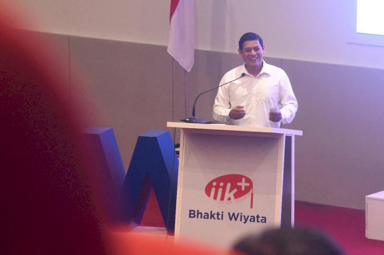 Wali Kota Kediri Abdullah Abu Bakar saat peluncuran program beasiswa pendidikan merdeka/RMOLJatim 