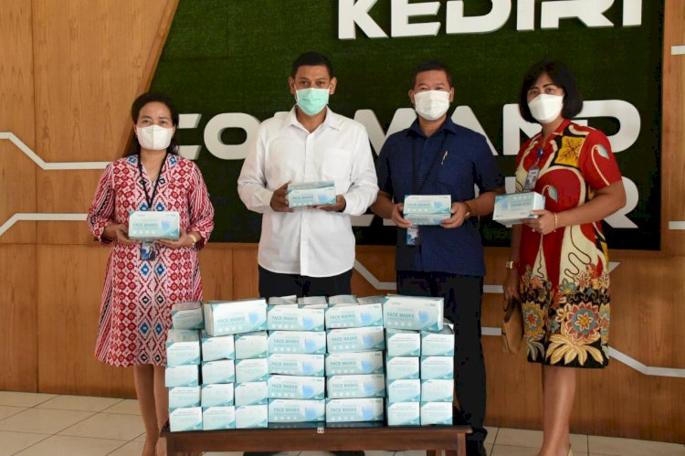 Bantuan Ribuan Masker/RMOLJatim