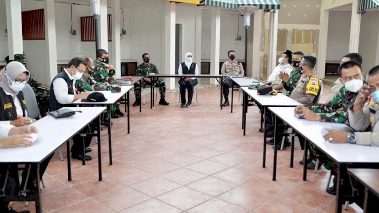 Rapat forkopimda Jatim / hms
