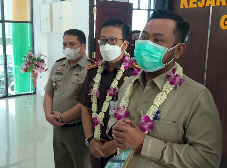 Bupati bersama Kajari dan Kepala BPN Gresik/RMOLJatim