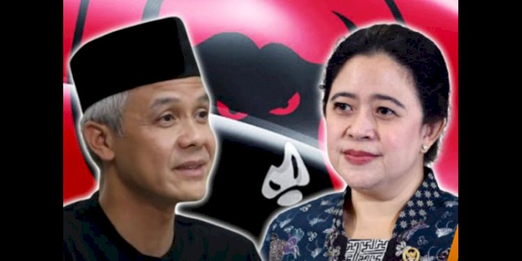 Ketua DPR Puan Maharani dan Gubernur Jawa Tengah Ganjar Pranowo/Net