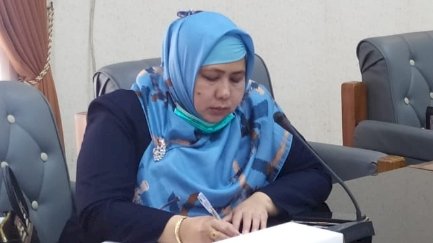   Anggota Badan Anggaran DPRD Banyuwangi, Hi Siti Mafrochatin Ni'mah/Ist