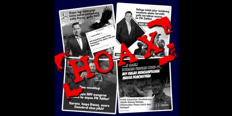 Hoax yang menyerang AHY dan Partai Demokrat/Rep