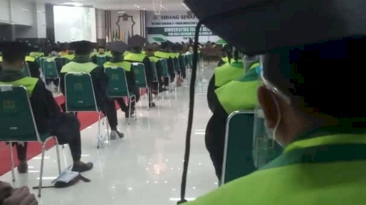 acara wisuda Mahasiswa UIN Ahmad Siddiq/ ist