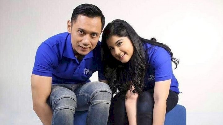  Ketua Umum Partai Demokrat Agus Harimurti Yudhoyono (AHY) beserta istri, Annisa Pohan/Net