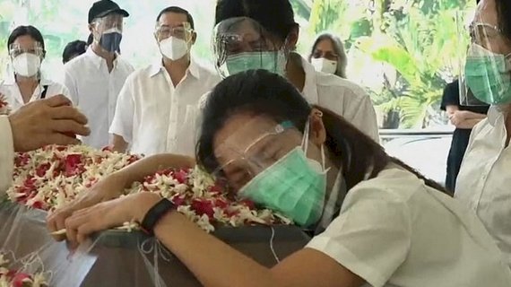 Kesedihan keluarga mendiang Arief Harsono/Ist