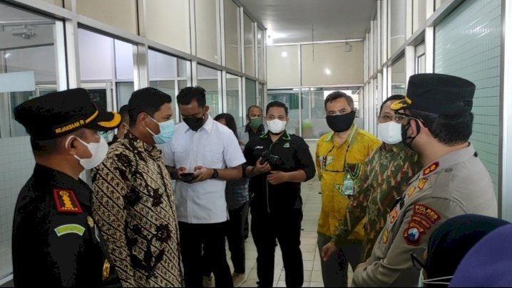 Forkopimda Kota Kediri, Saat Melakukan Sidak Pada Distributor Obat