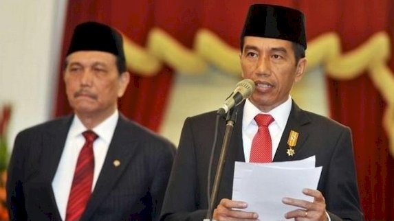 Jokowi dan Luhut/Net