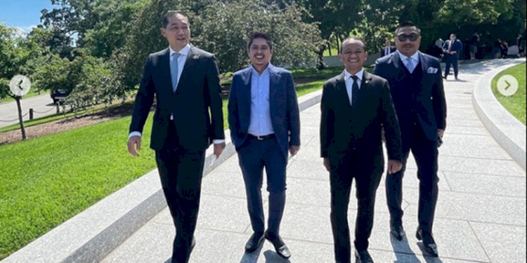 Dua menteri Jokowi melawat ke AS tanpa bermasker/Net