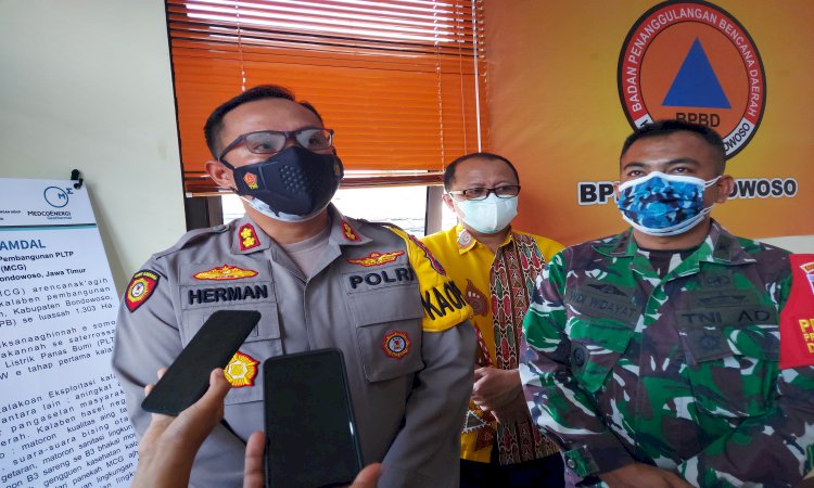 Kapolres Bondowoso AKBP Herman Priyanto/RMOLJatim