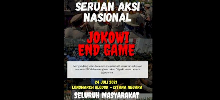 Viral di media sosial seruan Aksi Nasional 24 Juli/Rep